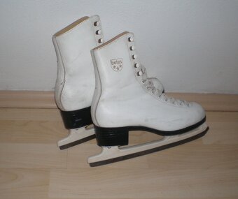 dívčí brusle na led, vel. 36 - 37 - 2