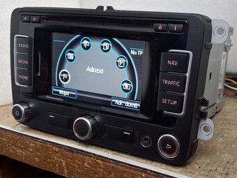 Seat VW RNS315 s BT a DAB tunerem - 2
