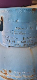 Prodám 2ks. Plyn.bomby 33kg/1ks.plná - 2