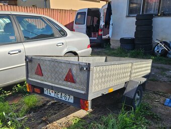 Přívěsný vozík za auto - 2