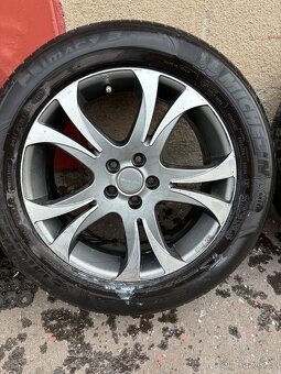 Alu kola Subaru 5x114 R17 225/55 17 - 2