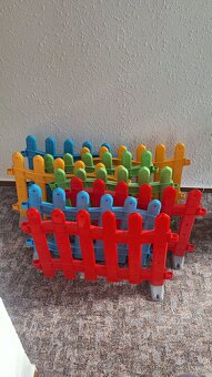 Pilsan hrací plot, plastovy plot, ohradka,8 elementů - 2
