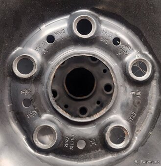 Plechove disky Vw 5x112 6,5x16 ET41 B8 - 2