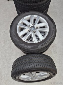Disky VW Caddy 6Jx15H2 ET 47, pneu - 2