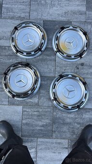 Mercedes-Benz plechové poklice W107,W114,114,115,W123 - 2