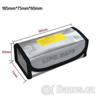 ochranný obal na li-pol a li-ion baterie LIPO-SAFE - 2