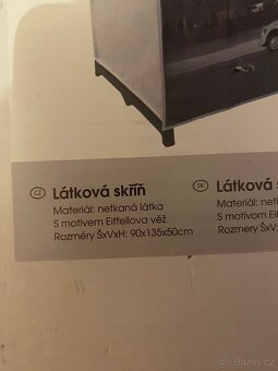Látková skříň ASKO - 2