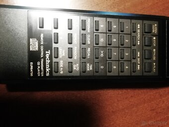 Dálkové ovládání TECHNICS CD zamluveno - 2