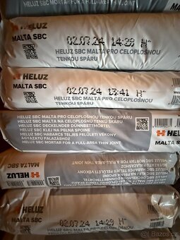 Zdící malta Heluz SBC/SB 20 kg, 31 kusů - 2