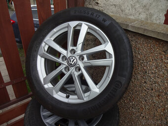 Karoq, Superb, Passat B8 - zánovní letní alu kola 17" 5x112 - 2