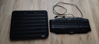 Klávesnice + chladící podložka Zalman - 2
