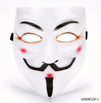 ANONYMOUS plastová maska - 2