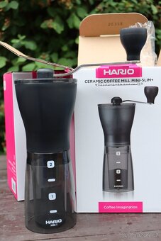 Hario Mini Mill Slim Plus - ruční mlýnek na kávu - 2