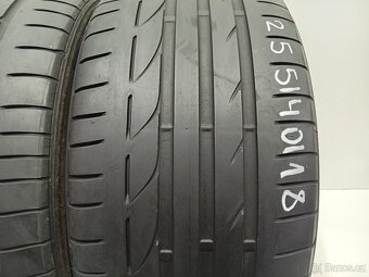 2ks letní pneu 255/40/18 Bridgestone - 2