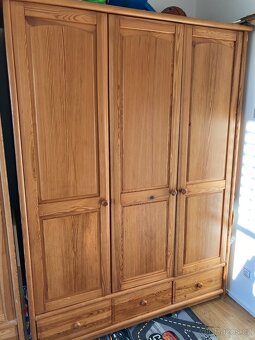 Dětský pokoj nábytek, skříň, borovice - 2