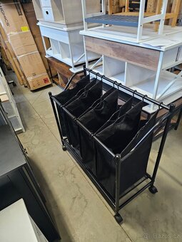 Nový mobilní koš na prádlo nebo hračky - 2