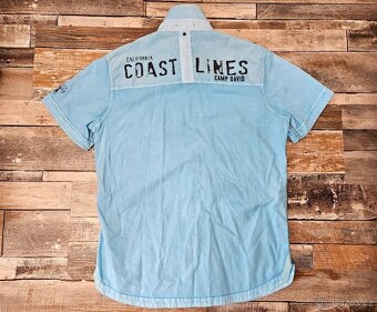 Modrá košile Camp David - 2