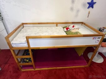 Dětská oboustranná postel Ikea + matrace - 2