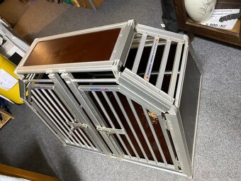 PŘEPRAVNÍ BOX NA PSA SCHMIDT-BOX š.100 x hl. 72 x v.74 cm - 2