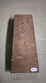 Starožitný bronzový teploměr - 2