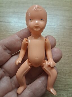 2x malinká, malá panenka ze 70.let - 2