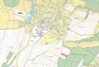Zemědělská půda, prodej, Lukov, Zlín - 2