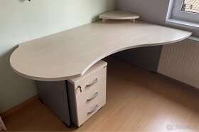 Rohový psací stůl Primo Gray - 2