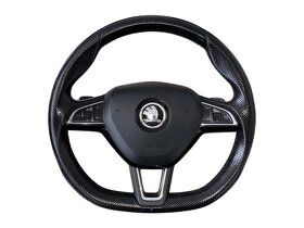 Multifunkční volant airbag kroužek Škoda Octavia 3 FL 2018 - 2