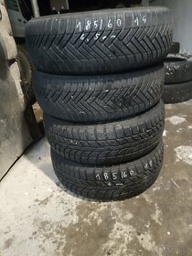 Prodám sadu zimních pneu. 185/60 15" - 2