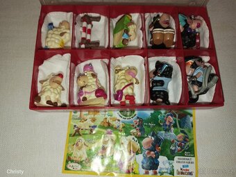 Ovečky sběratelská kompletní sada figurek Kindervajíčka - 2