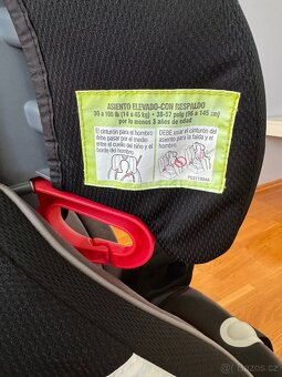 Autosedačka GRACO, ISOFIX, od 2-10let, trojkombinace - 2