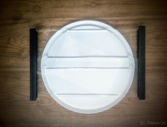 AKVÁRIUM 30/20/20cm, 12 litrů pro Bettu včetně krycích skel - 2