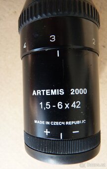 Prodám puškohled Meopta Artemis 2000 1,5-6x42 - 2