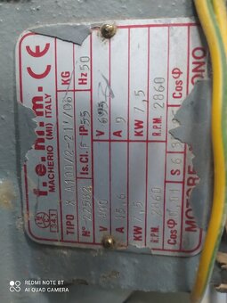 Elektromotor   f.e.m.m.  7,5KW - 2