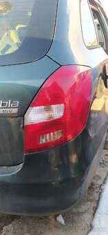 Zadní světla škoda fabia 2 - 2