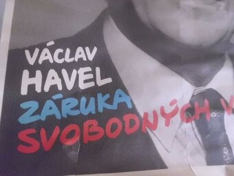 Původní Plakát - VÁCLAV HAVEL - Záruka Svobodných Voleb - OF - 2