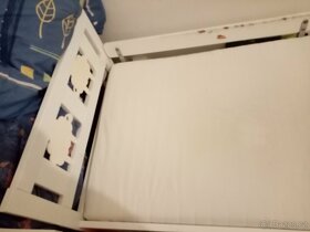 Dětská postel IKEA KRITTER, bílá, 70x160cm s matrací - 2