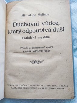 Duchovní vůdce, který odpoutává duši Miguel de Molinos 1929 - 2