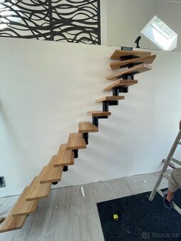 MODULOVÉ SCHODY ATRIUM DIXI 11 DO 300 CM - OLŠE - 2