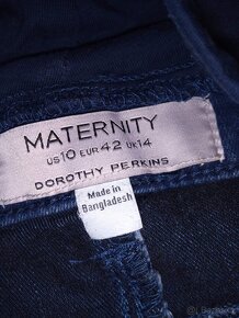 Těhotenské kalhoty a legíny L-XXL / 42-44-50 modré, černé - 2