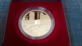 Mikulov - PROOF, vzácná 5000 Kč zlatá mince, ČR - ČNB - 2