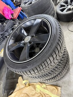 Alu R18 5x112 66.6 Audi 225/45/18 Pneu Hankook - 2