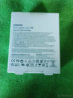 Nový SSD Samsung T7 1TB - 2