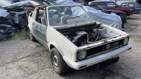 Prodám golfa mk1 cabrio - 2