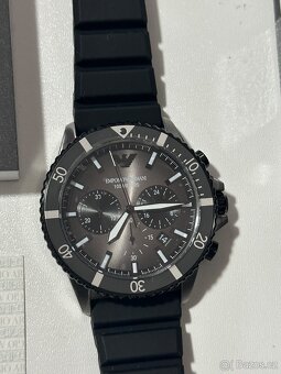 Pánské hodinky EMPORIO ARMANI AR11515 šedé - 2