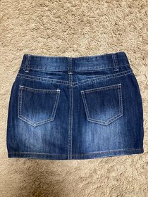 Dámská ,dívčí riflová sukně AMISU vel.34 - 2