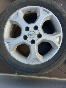 Alu disky + pneu opel - 205/50/16 - 2