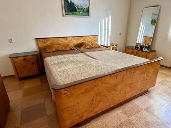 Retro ložnice leštěný ořech - 2