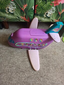 Polly Pocket maxi-Letadlo Jumbo Jet 2007 - 2