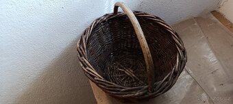 Proutěné košíky-tři za 300,-Kč - 2